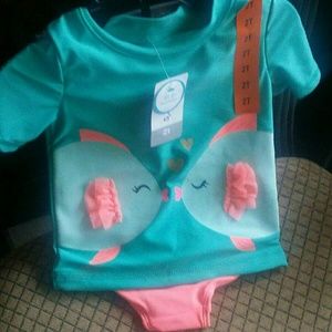 Carters bathing suit 2T nwt
